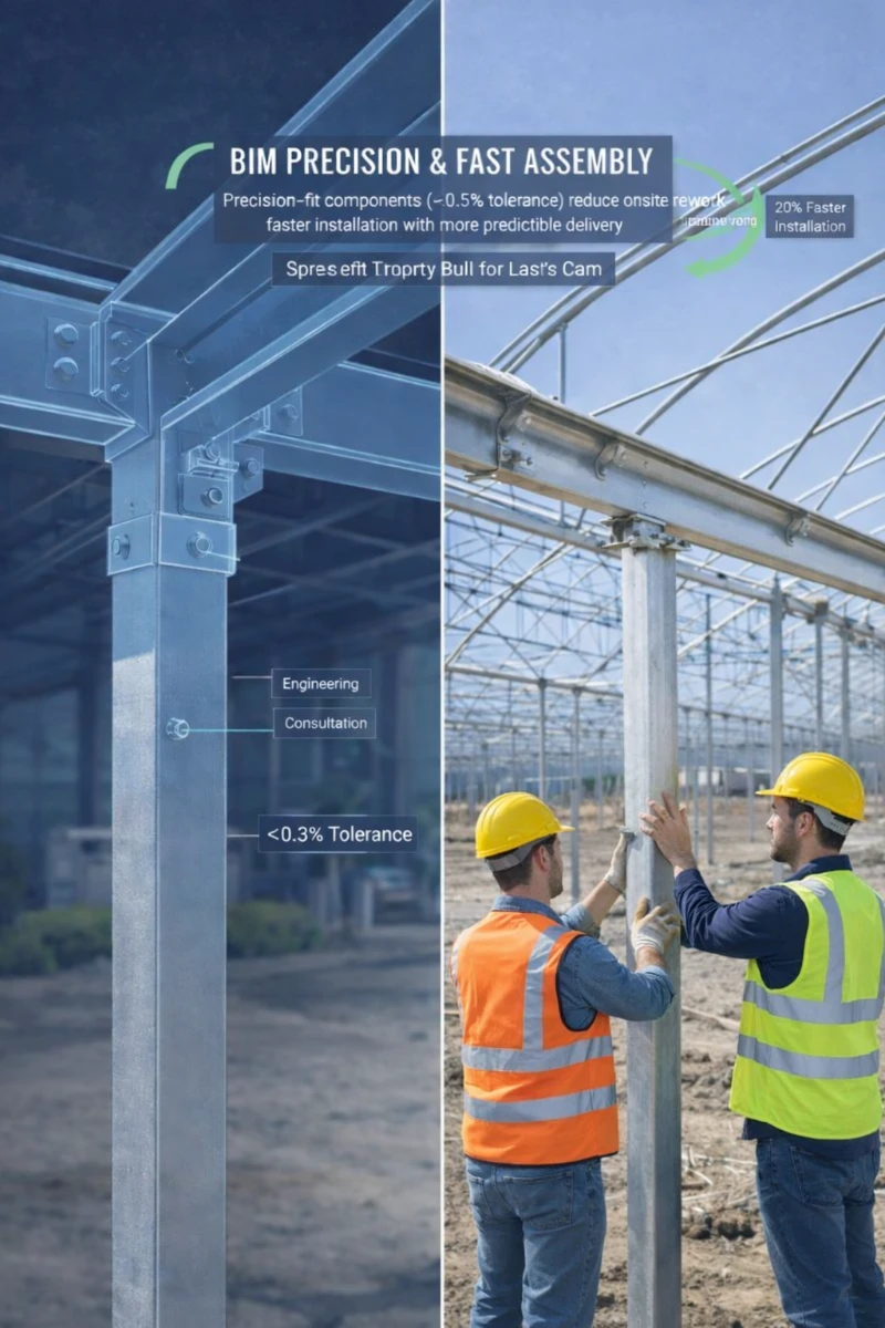 bim precision & fast assembly