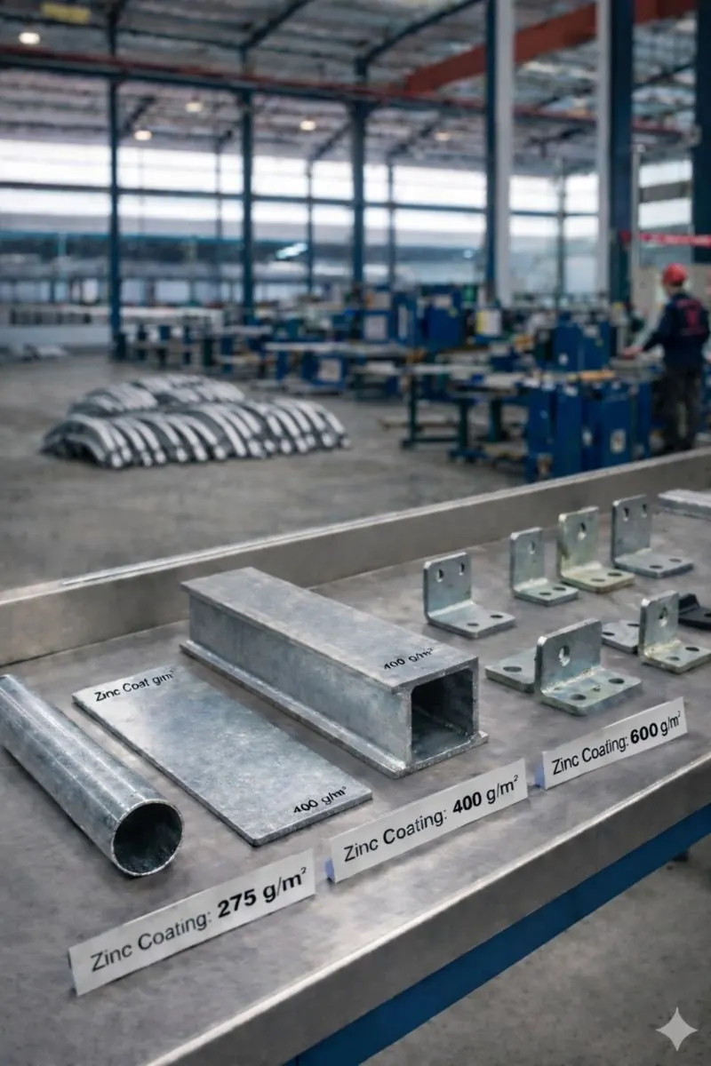 chiyang greenhouse structure manufacturer z600 zinc coating up to 600gm2