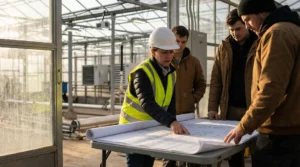 greenhouse structure epc site coordination